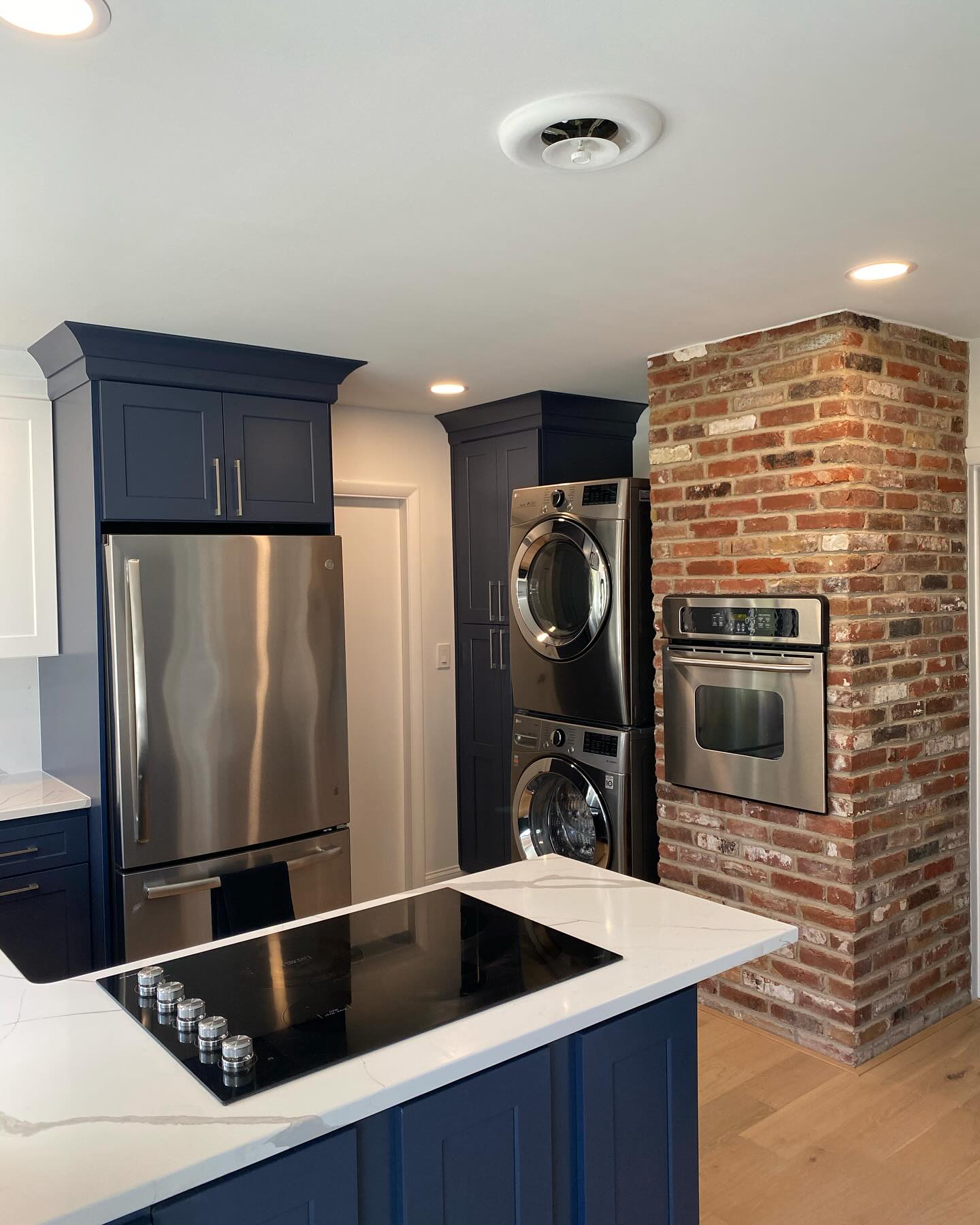 Open concept kitchen